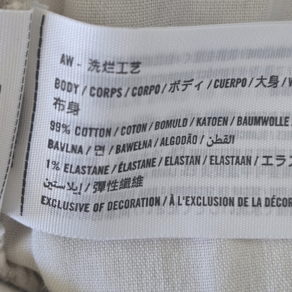 Abercrombie & Fitch Worker Carpenter Rigid Denim Loose Pants size 29×30 … - Picture 14 of 16